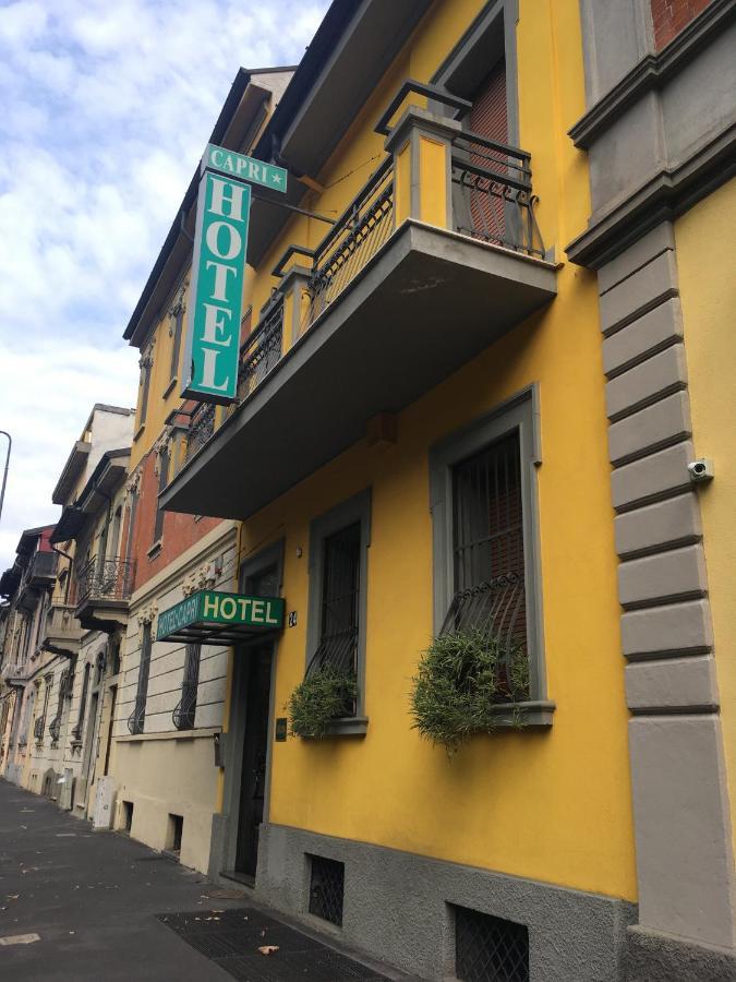 Hotel Capri Milão Exterior foto