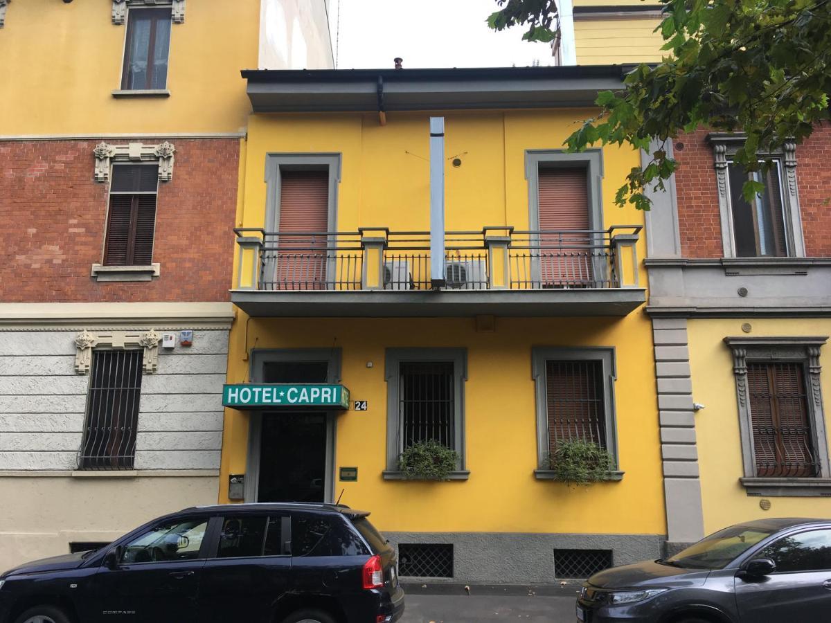 Hotel Capri Milão Exterior foto